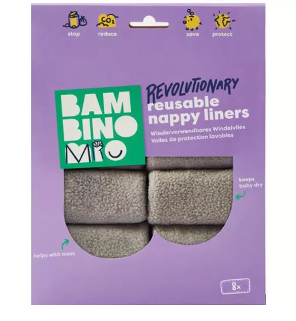 Bambino Mio Reusable Fleece Nappy Liners