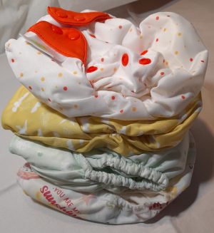 EasyPEEsy Organic Cloth – 4 nappies