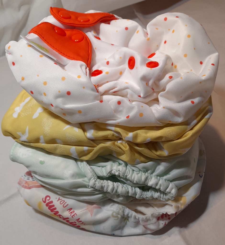 EasyPEEsy Organic Cloth – 4 nappies - The Washable Nappy Company